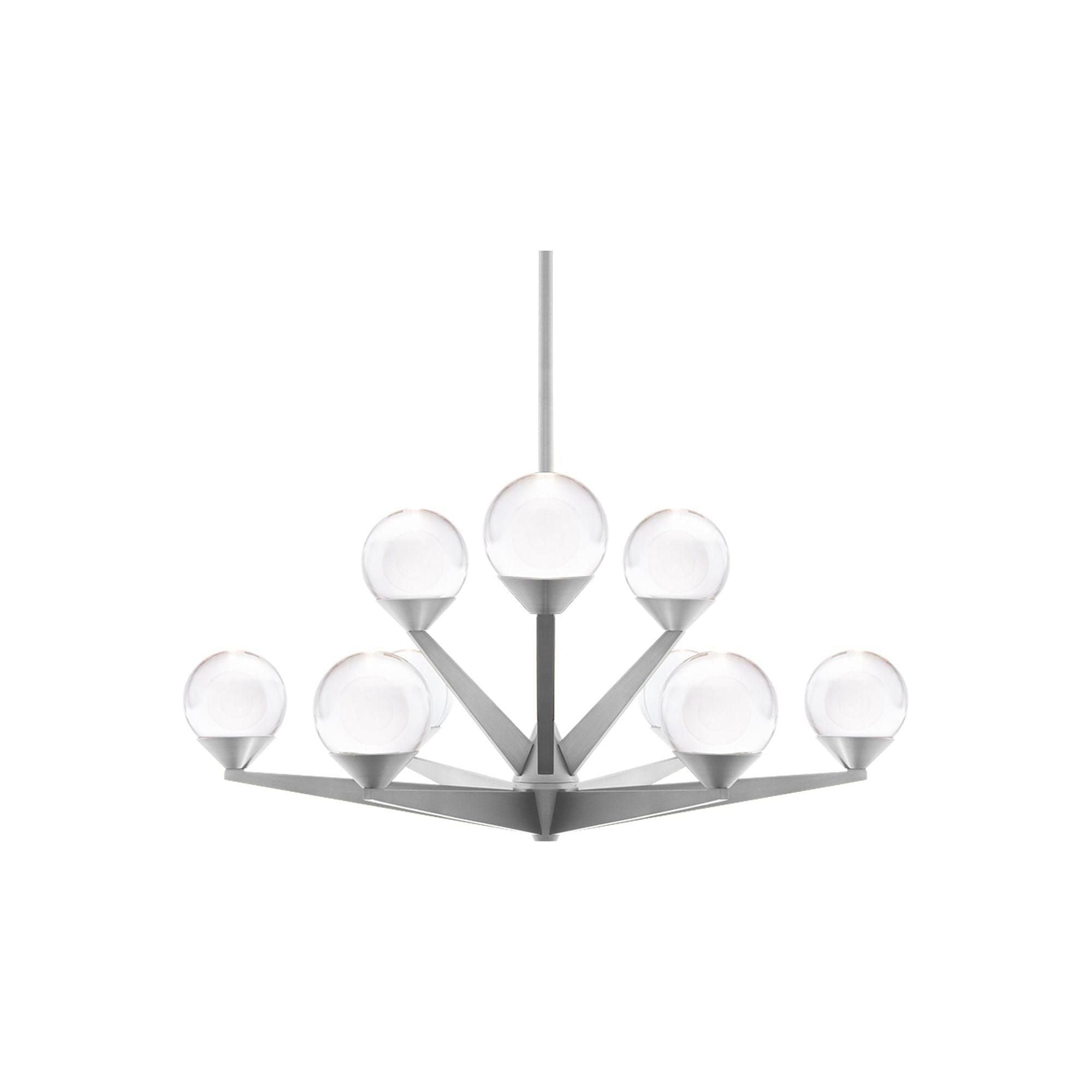 Modern Forms - Double Bubble 27" LED 9 Light Chandelier - Lights Canada