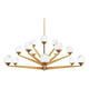 Modern Forms - Double Bubble 37" LED 15 Light Chandelier - Lights Canada