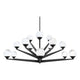 Modern Forms - Double Bubble 37" LED 15 Light Chandelier - Lights Canada