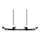 Modern Forms - Double Bubble 44" LED 8 Light Linear Chandelier - Lights Canada