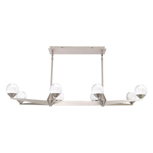 Modern Forms - Double Bubble 44" LED 8 Light Linear Chandelier - Lights Canada