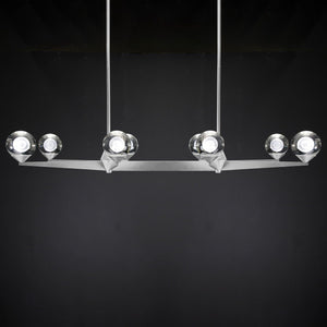 Modern Forms - Double Bubble 44" LED 8 Light Linear Chandelier - Lights Canada