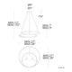 dweLED - Marques 28" LED Pendant - Lights Canada