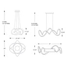 dweLED - Vornado 29" LED Pendant - Lights Canada