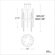 Modern Forms - Harmonix 14" Pendant - Lights Canada