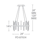 Modern Forms - Harmonix 24" Pendant - Lights Canada