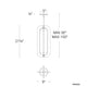 Modern Forms - Echelon 22" LED Pendant - Lights Canada