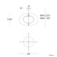Modern Forms - Echelon 24" LED Pendant - Lights Canada