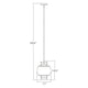 Modern Forms - Lucid LED Outdoor Pendant - Lights Canada