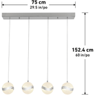 Artika - Artika Wavey Pendant - Lights Canada