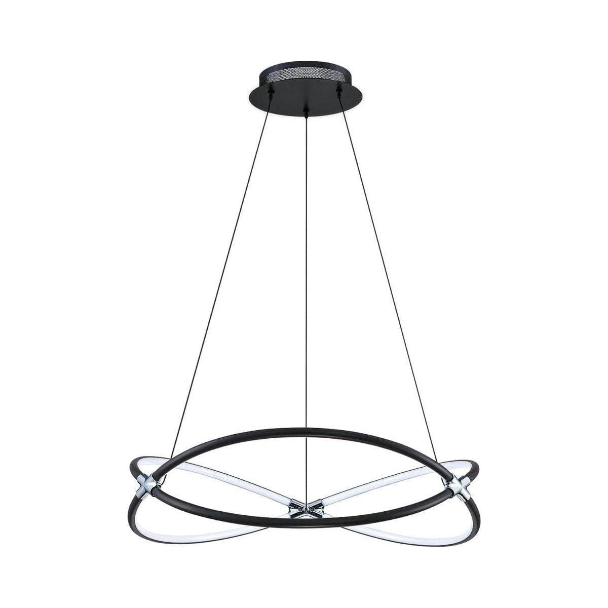 Kendal Lighting - Hoop 24" LED Pendant - Lights Canada