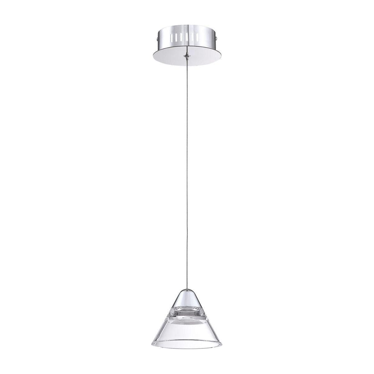 Kendal Lighting - Geo 1-Light LED Pendant - Lights Canada