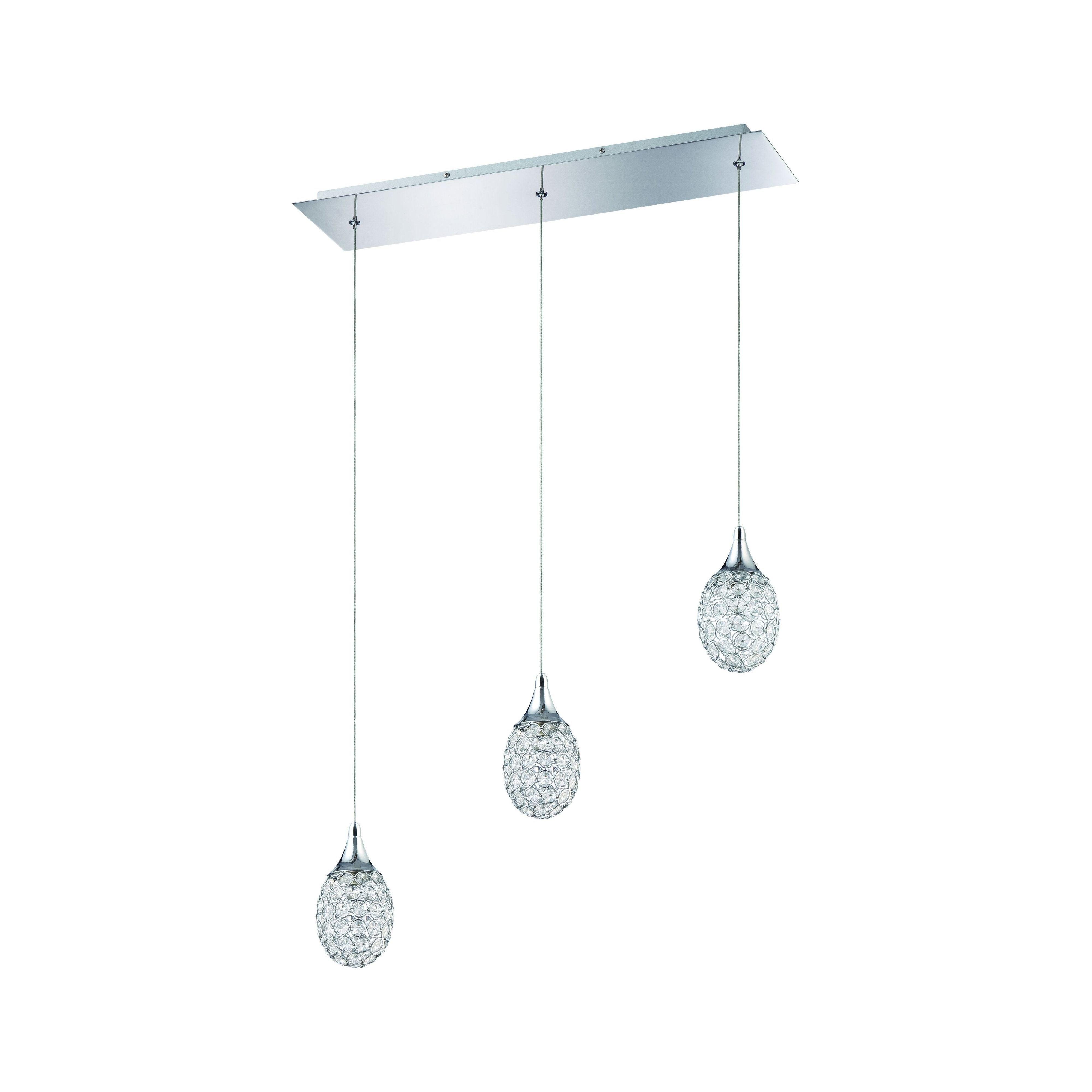 Kendal Lighting - Crys Linear Suspension - Lights Canada