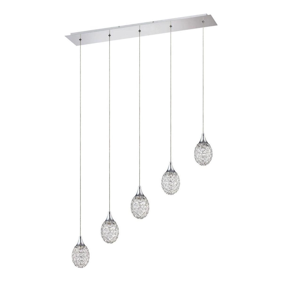 Kendal Lighting - Crys Linear Suspension - Lights Canada