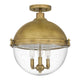Quoizel - Perrine Semi Flush Mount - Lights Canada