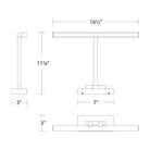 dweLED - Reed 16.5" LED Picture Light - Lights Canada