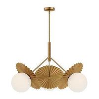 Plume 3-Light 34" Chandelier