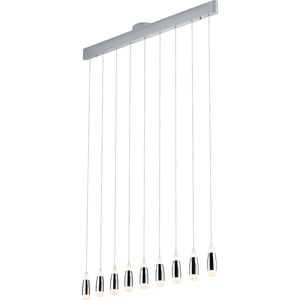 PageOne - Tear 9-Light Linear Suspension - Lights Canada