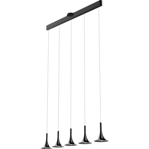 PageOne - Jazz 5-Light Linear Suspension - Lights Canada