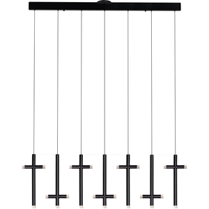 PageOne - Seesaw 7-Light Linear Suspension - Lights Canada
