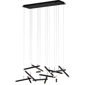 PageOne - Seesaw 14-Light Linear Suspension - Lights Canada