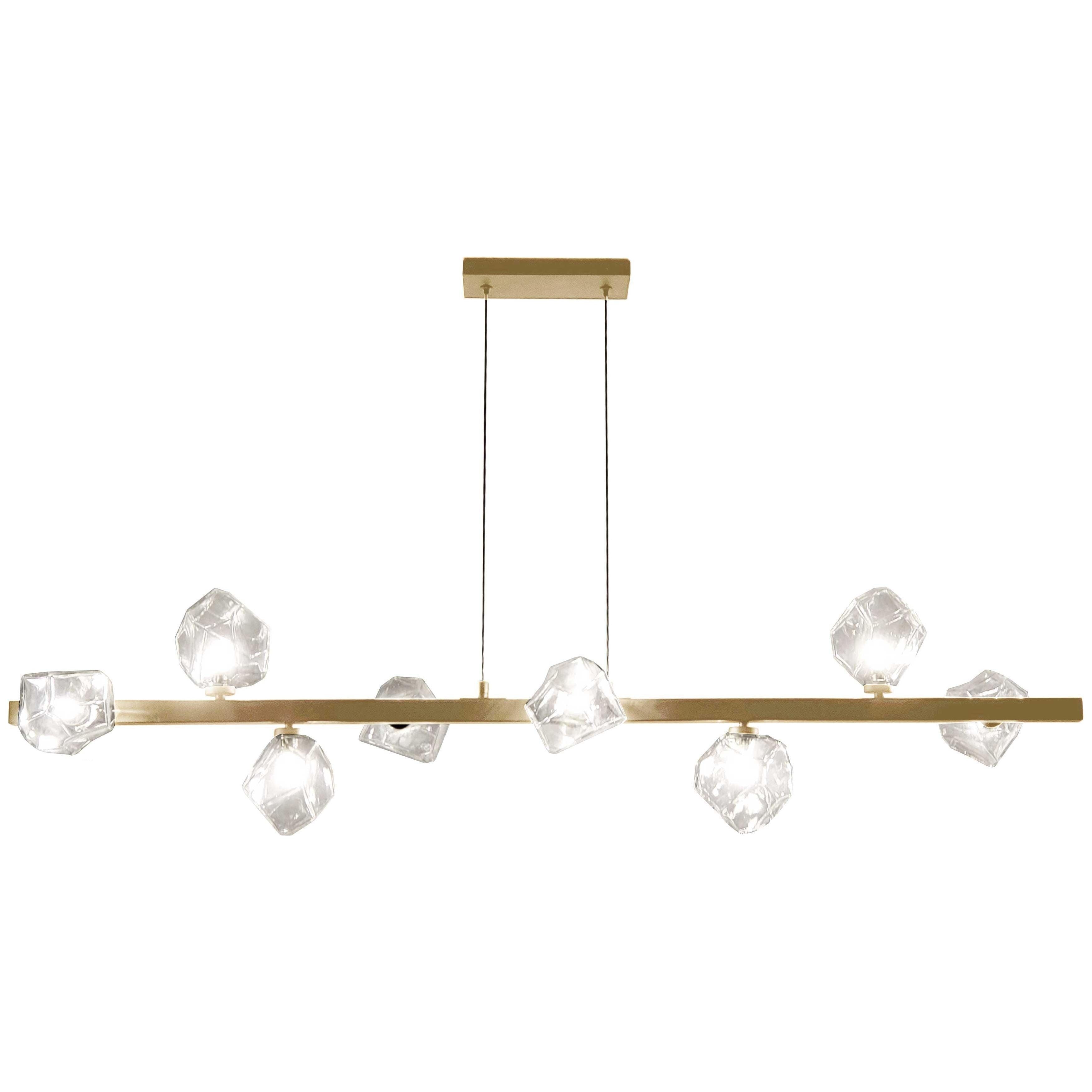 Dainolite - Pearlene 8-Light Linear Suspension - Lights Canada