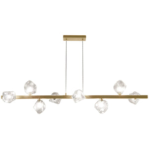 Dainolite - Pearlene 8-Light Linear Suspension - Lights Canada