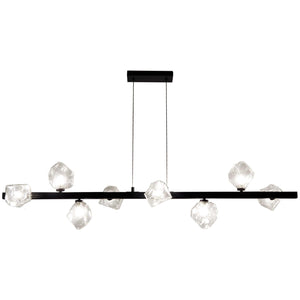 Dainolite - Pearlene 8-Light Linear Suspension - Lights Canada