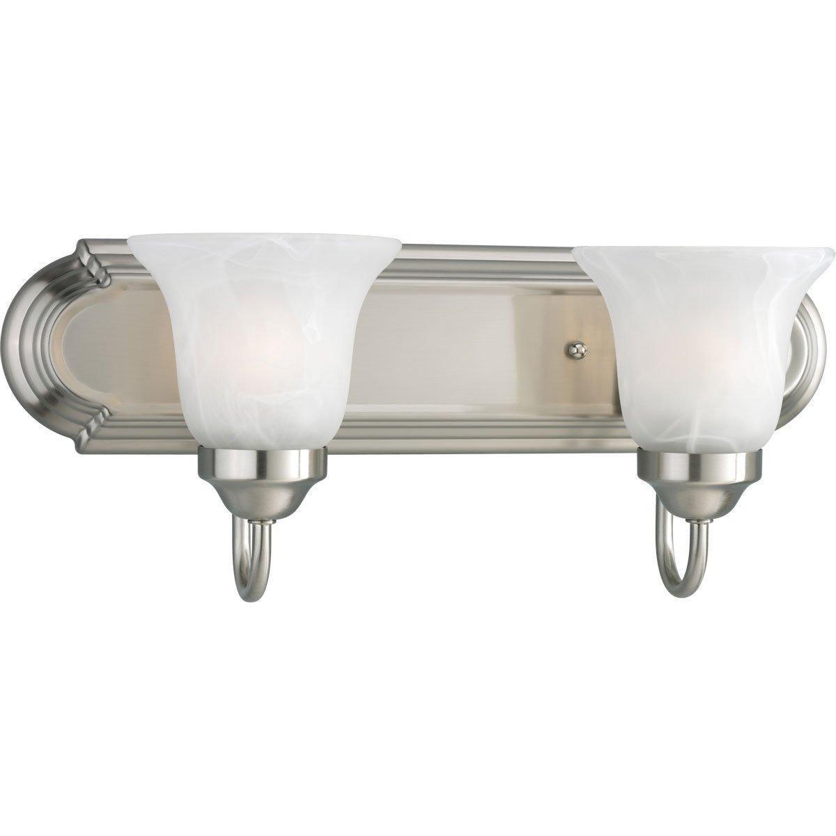 Progress Lighting - Alabaster Glass Vanity Light - Lights Canada