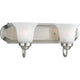 Progress Lighting - Alabaster Glass Vanity Light - Lights Canada