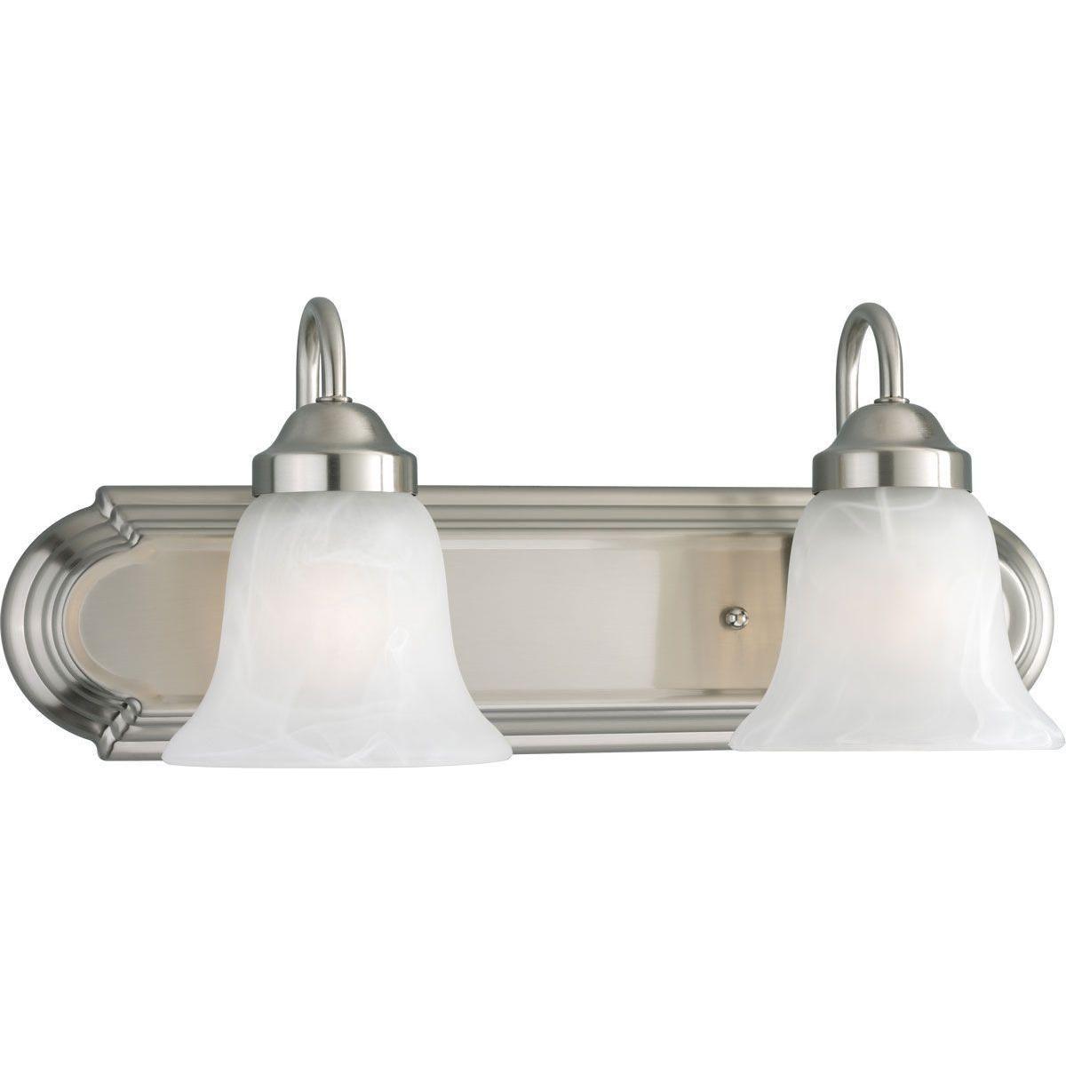 Progress Lighting - Alabaster Glass Vanity Light - Lights Canada