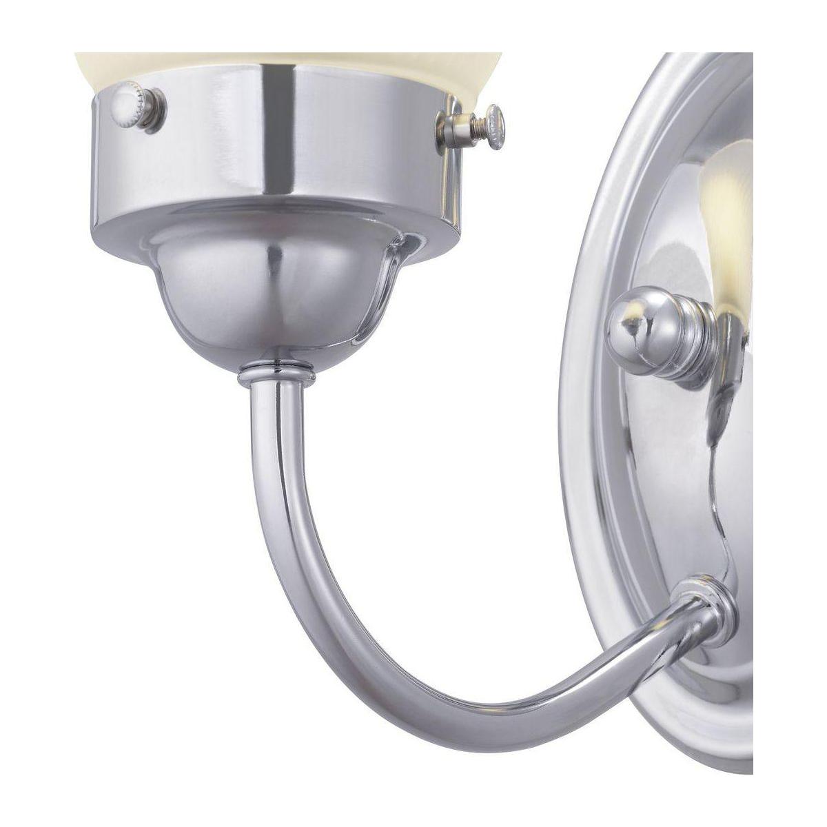 Progress Lighting - Fluted Glass Vanity Light - Lights Canada