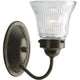 Progress Lighting - Fluted Glass Vanity Light - Lights Canada