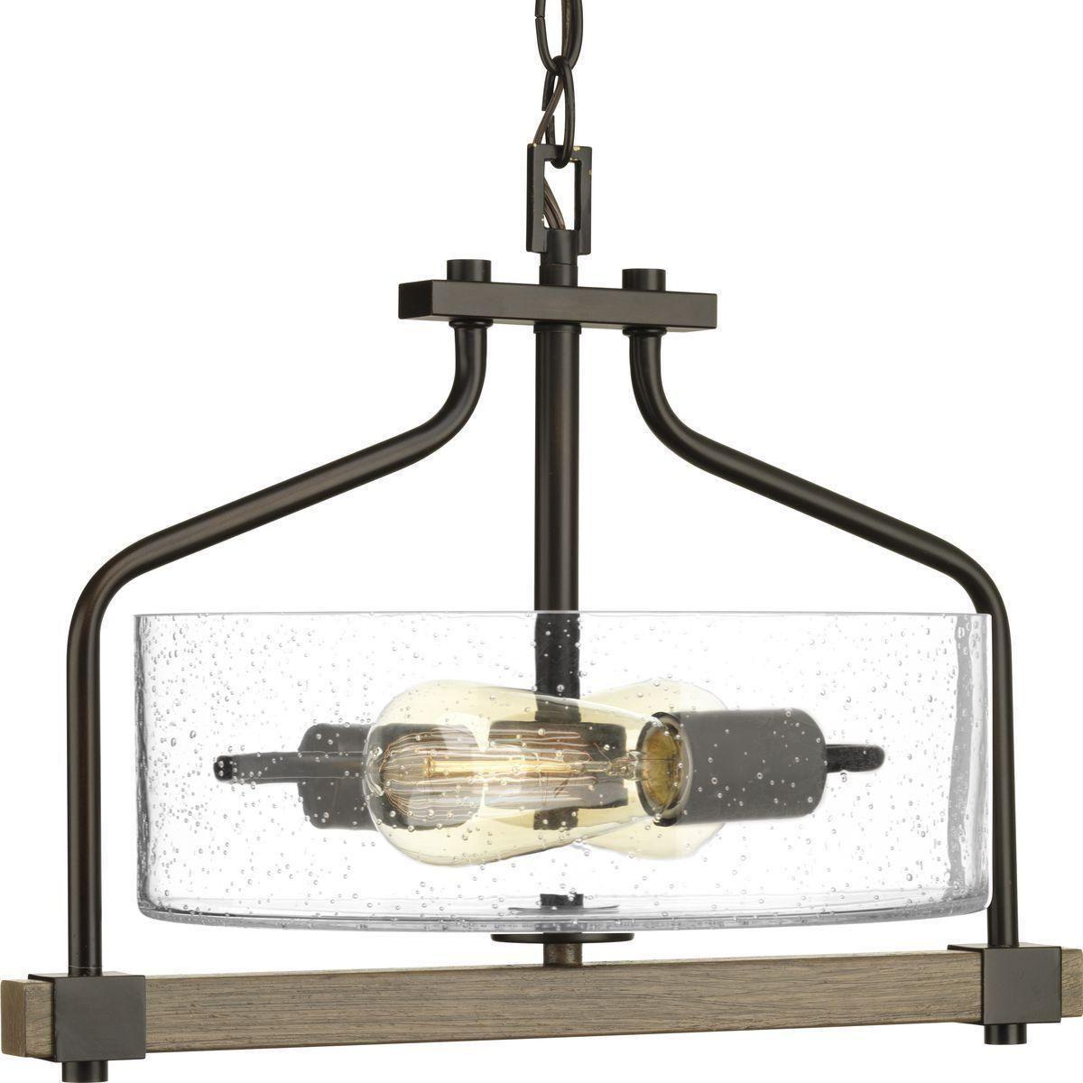 Progress Lighting - Barnes Mill Semi Flush Mount - Lights Canada