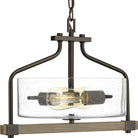 Progress Lighting - Barnes Mill Semi Flush Mount - Lights Canada