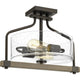 Progress Lighting - Barnes Mill Semi Flush Mount - Lights Canada