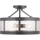 Progress Lighting - Gresham Semi Flush Mount - Lights Canada