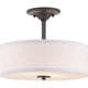 Progress Lighting - Inspire Semi Flush Mount - Lights Canada