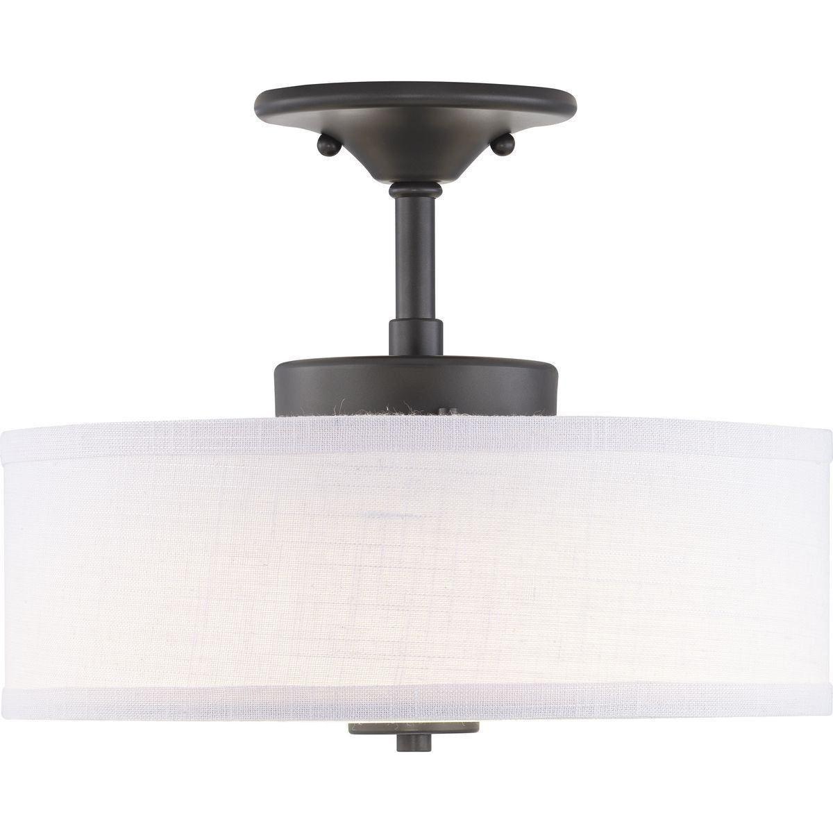 Progress Lighting - Inspire LED Semi Flush Mount - Lights Canada