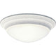 Progress Lighting - Alabaster Glass Flush Mount - Lights Canada