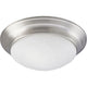 Progress Lighting - Alabaster Glass Flush Mount - Lights Canada