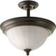 Progress Lighting - Melon Semi Flush Mount - Lights Canada