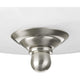 Progress Lighting - Dome Glass Semi Flush Mount - Lights Canada