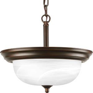 Progress Lighting - Dome Glass Semi Flush Mount - Lights Canada