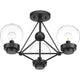 Progress Lighting - Spatial Semi Flush Mount - Lights Canada