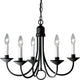Progress Lighting - Five Light Chandelier - Lights Canada
