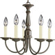 Progress Lighting - Five Light Chandelier - Lights Canada