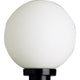 Progress Lighting - Acrylic Globe Post Light - Lights Canada