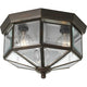 Progress Lighting - Beveled Glass Flush Mount - Lights Canada