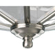 Progress Lighting - Beveled Glass Flush Mount - Lights Canada